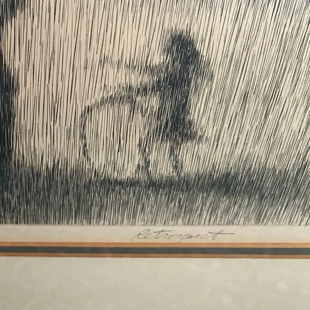 Limited edition original signed engraving
